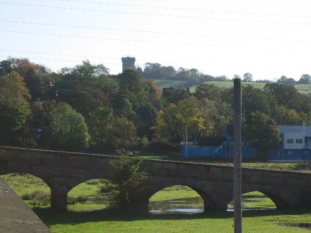 Tower seen from Burton Bridge