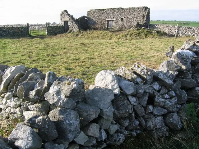 Ruined barn near Leys