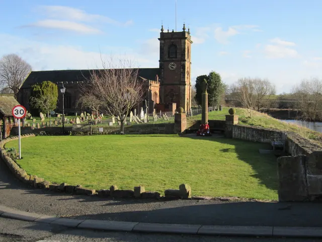 Bangor-is-y-coed war memorial and St Dunawd's